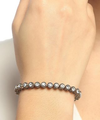 Su Yolu Bileklik Elmas Montur Bileklik Sevgiliye Hediye