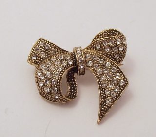 Aşina Gümüş - Fiyonk Broş Elmas Montür Broş Sevgiliye Hediye