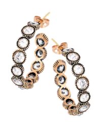 Yarı Tamtur Elmas Montür Küpe Sevgiliye Hediye